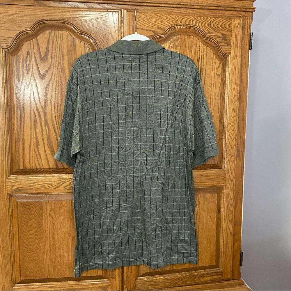 Clubhouse Collection Master's Augusta National Golfing Polo Cotton Green Men's L - Picture 6 of 14